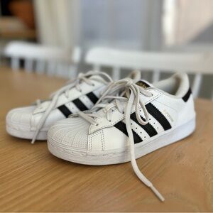 Adidas Superstar White Kids Size 1